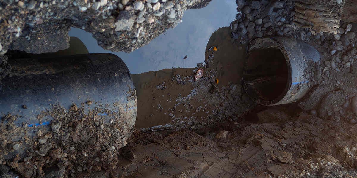 broken sewer line broken sewer line
