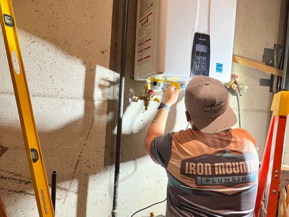 Tankless Water Heater installation in New Harmony UT