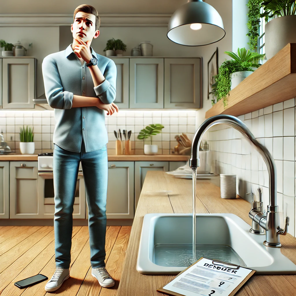 No Water in House Suddenly