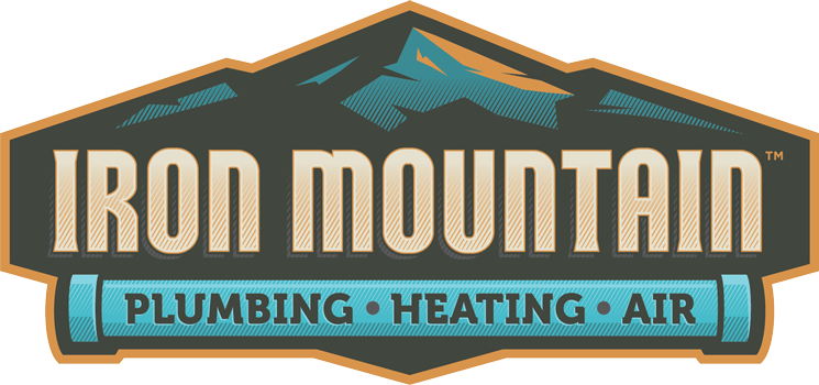 Iron Mountain Plumbing Heating Air Logo